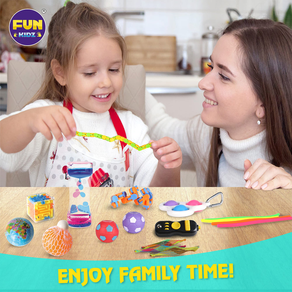 FUN KIDZ Gift Fidget Box pocket size collection for travel
