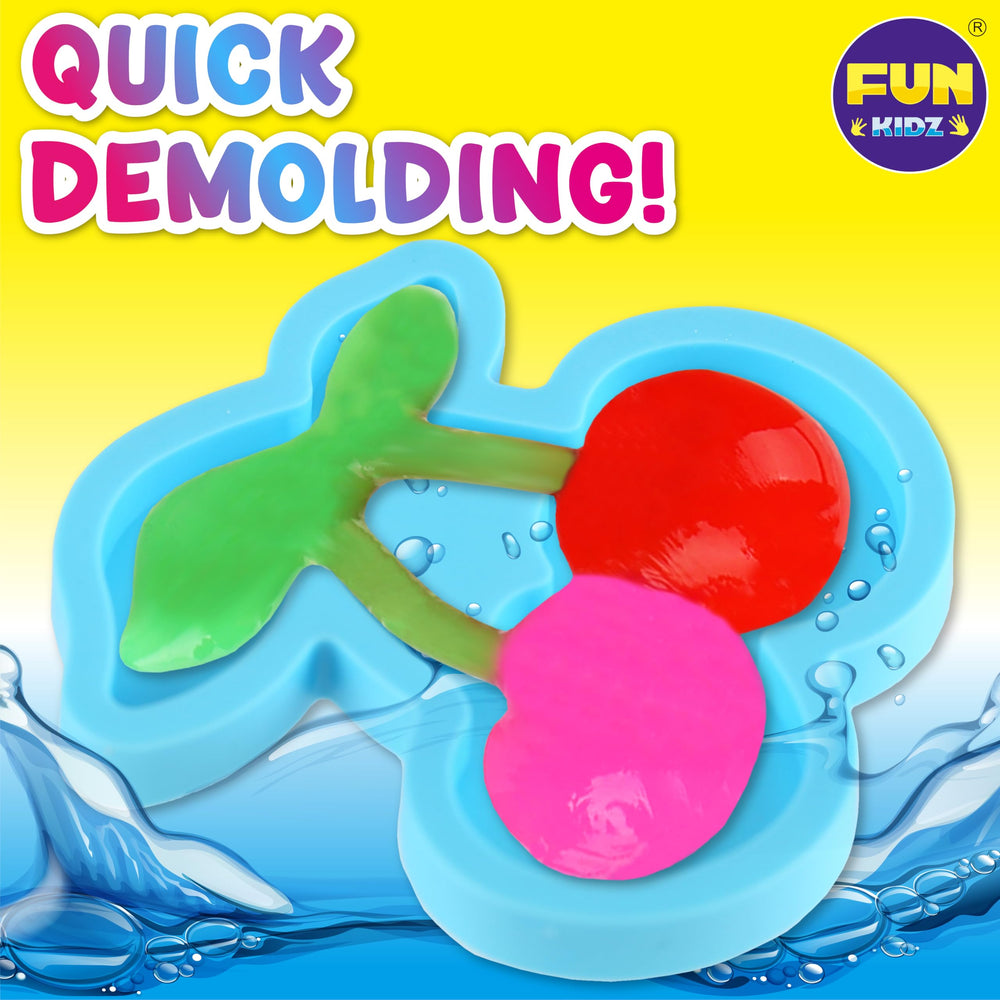 FUN KIDZ Magic Water Solution Powder transforms gels into solid aqua toys.
