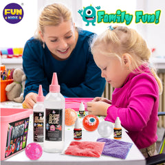 FUN KIDZ Monster Slime lets kids craft themed creatures with charms