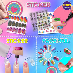 FUN KIDZ nail kit sparks creative expression in teens.