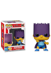 Funko Bart-Bartman figure with vibrant multicolor vinyl, ideal for shelf or desk display