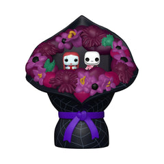 Funko Bitty Pop Jack Skellington figure in bouquet, ideal for desk décor