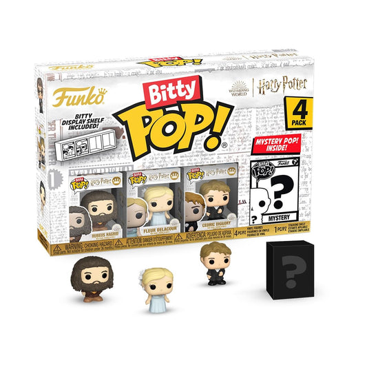 Funko Bitty Pop Hagrid Yule Ball figure for shelf display and collection