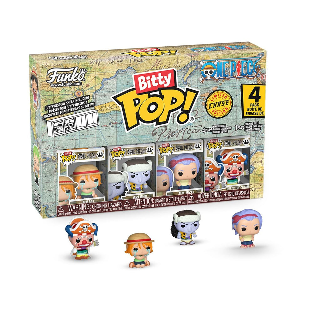 Funko Bitty POP! One Piece Nami figure for compact shelf display