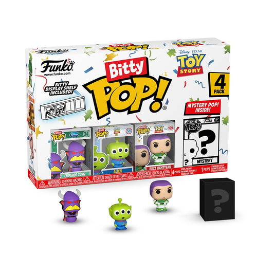Funko Bitty Pop Zurg figure for shelf display and cake toppers.