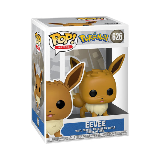 Funko Eevee Pop front view for shelf display and collection.