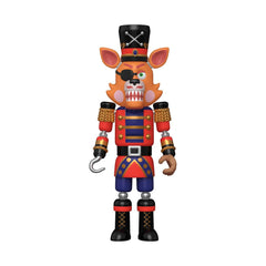 Funko FNAF Nutcracker Foxy side view, great for shelf visibility.
