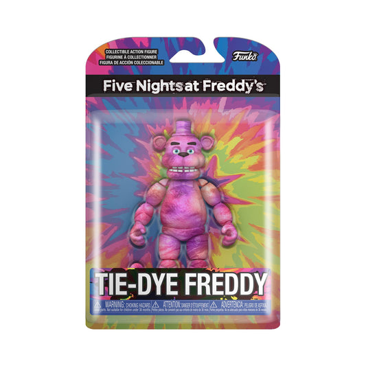Funko FNAF Tie-Dye Freddy action figure ready for display or play.