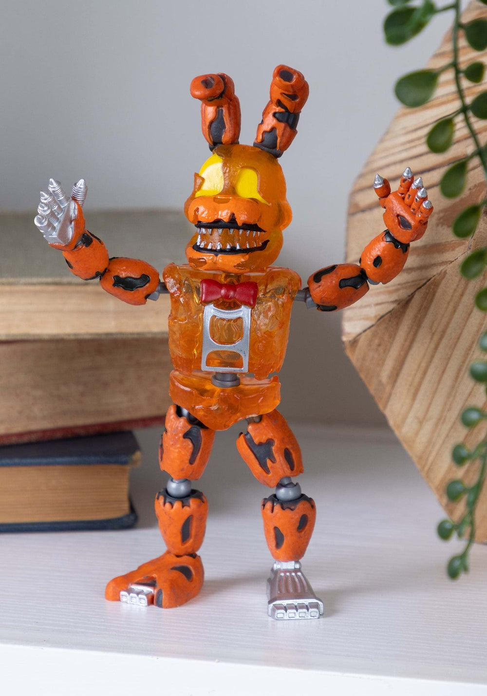 Funko Jack-o-Bonnie Dreadbear figure side view adds shelf presence.