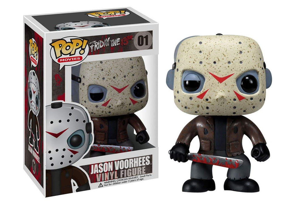 Funko Jason Voorhees Pop figure, 3.75 inches tall, ideal horror collection centerpiece