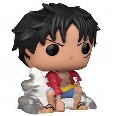 Funko Luffy Gear Two display-ready figure suitable for desks.