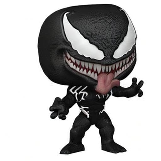 Funko Venom Let There Be Carnage POP figure in dynamic pose for shelf display.