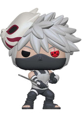 Funko Naruto Shippuden Kakashi Anbu figure on display, ideal for collectible shelves and desk accents.