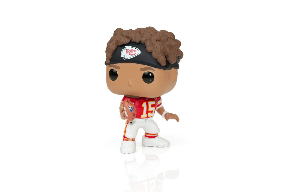 Funko Patrick Mahomes close-up details highlight official styling for fans