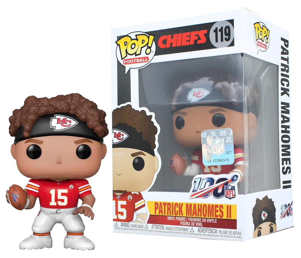Funko Patrick Mahomes NFL Pop Series 6 side profile ideal for collection
