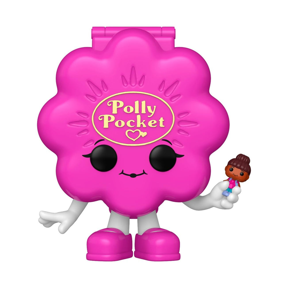 Funko Polly Pocket Flower pink-compact captures nostalgic vibes ideal for shelf styling.