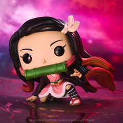 Funko Pop Animation Nezuko Kamado figure — ideal for desk display and shelves.