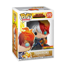 Funko POP Animation Todoroki Metallic figure front view for stylish display