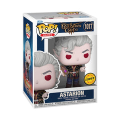 Funko Pop Baldur's Gate Astarion chase variant close-up for collectors
