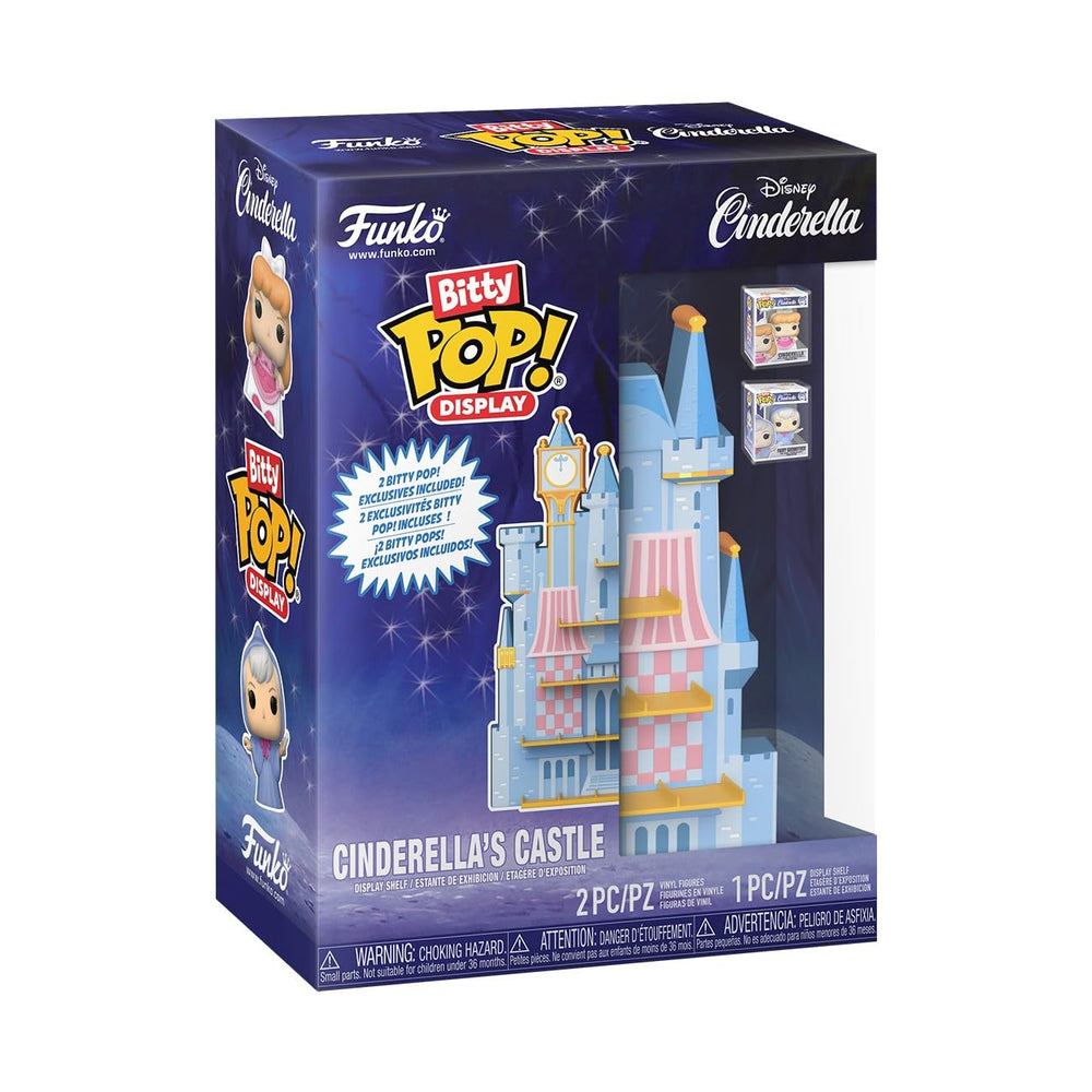 Funko Pop Bitty Display Cinderella Castle model on shelf
