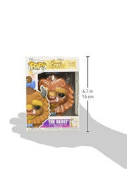 Funko POP Disney Beauty and the Beast Beast with Curls close-up of curl detailing.