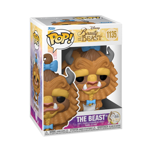 Funko POP Disney Beauty and the Beast Beast with Curls front view for shelf display.