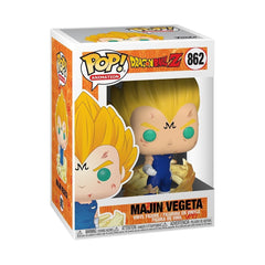 Funko Pop Dragon Ball Z Majin Vegeta figure ideal for display and collection