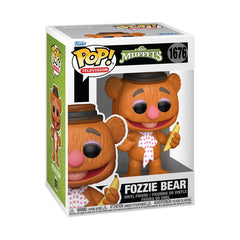 Funko Pop! Fozzie Bear front view for display and collection