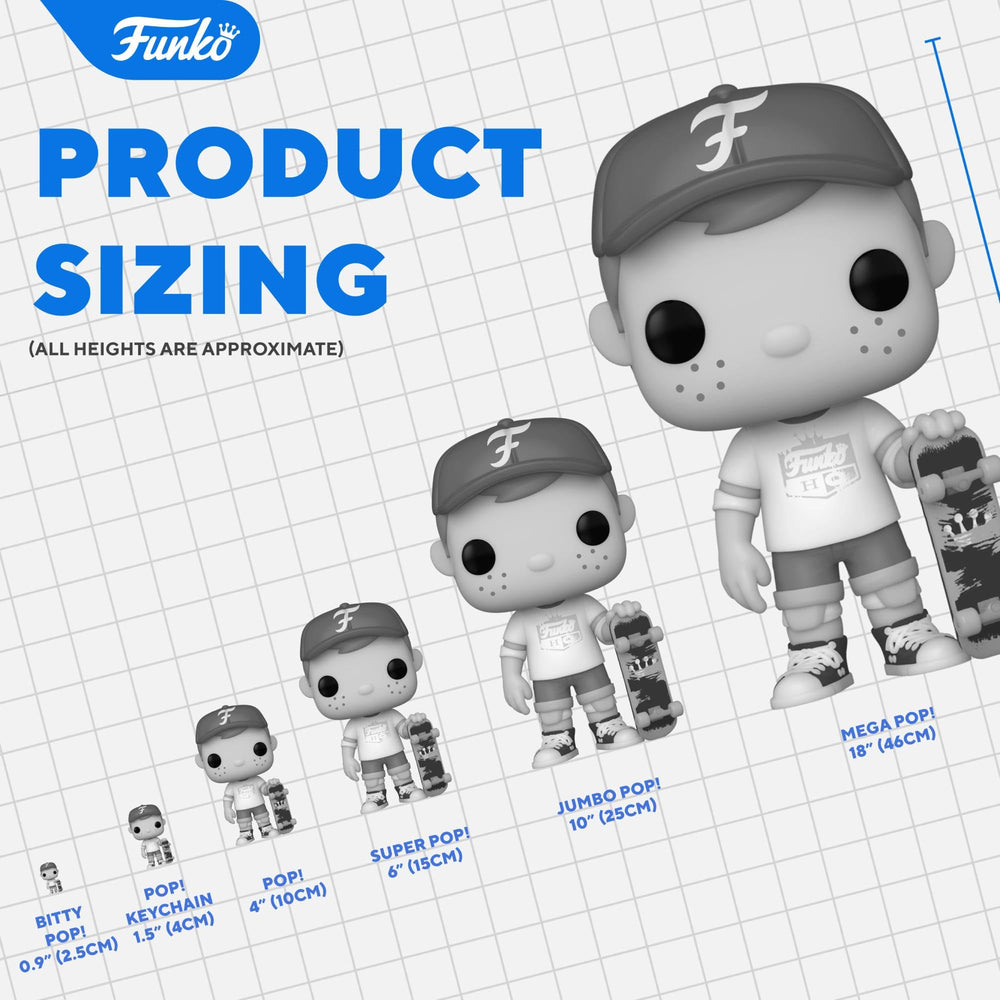 Official Funko merchandise highlights premium vinyl durability