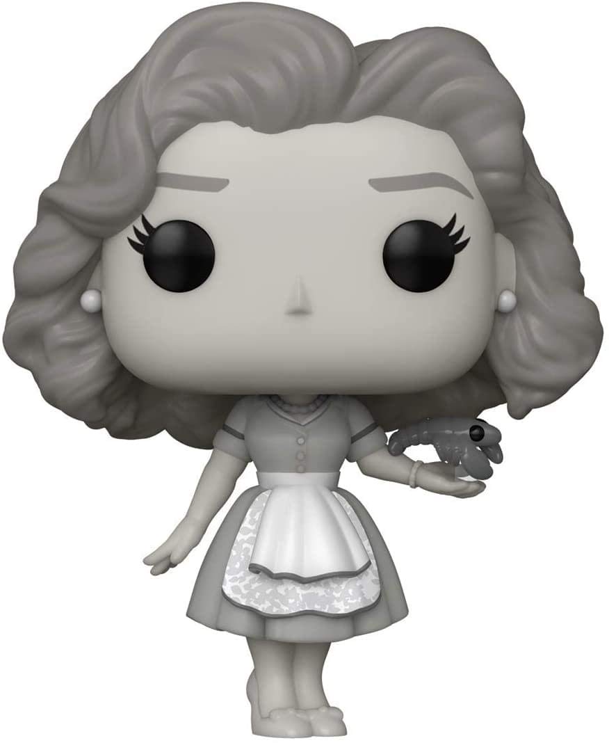 4-inch Funko Pop! WandaVision bobblehead for desk or shelf display.