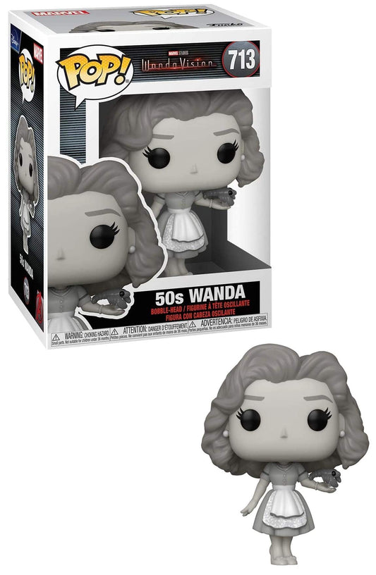 Funko Pop! Marvel WandaVision 50s Wanda figure for display and collection.