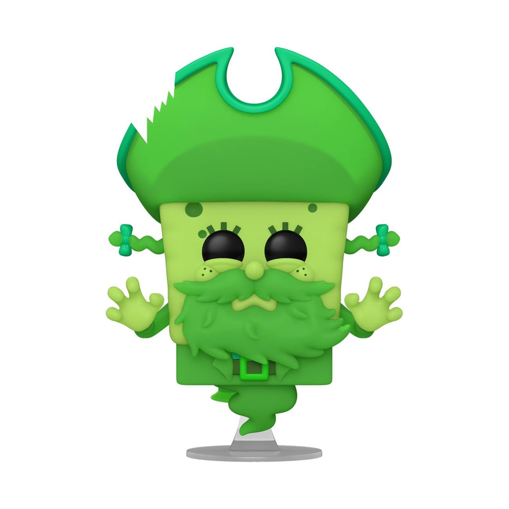 Funko Pop! SpongeBob as the Flying Dutchman with glow-in-the-dark detail for night display.