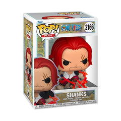 Funko Pop Plus Shanks figurine front view ideal for anime shelves and display
