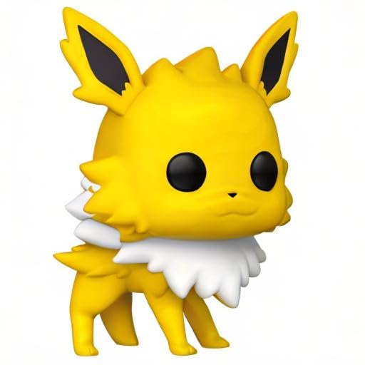 Funko Pop! Pokemon Jolteon pose promotes dynamic shelf display and fan pride.