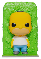 Funko Pop! Simpsons Homer in Hedges hero figure, ideal for display on a desk or shelf.