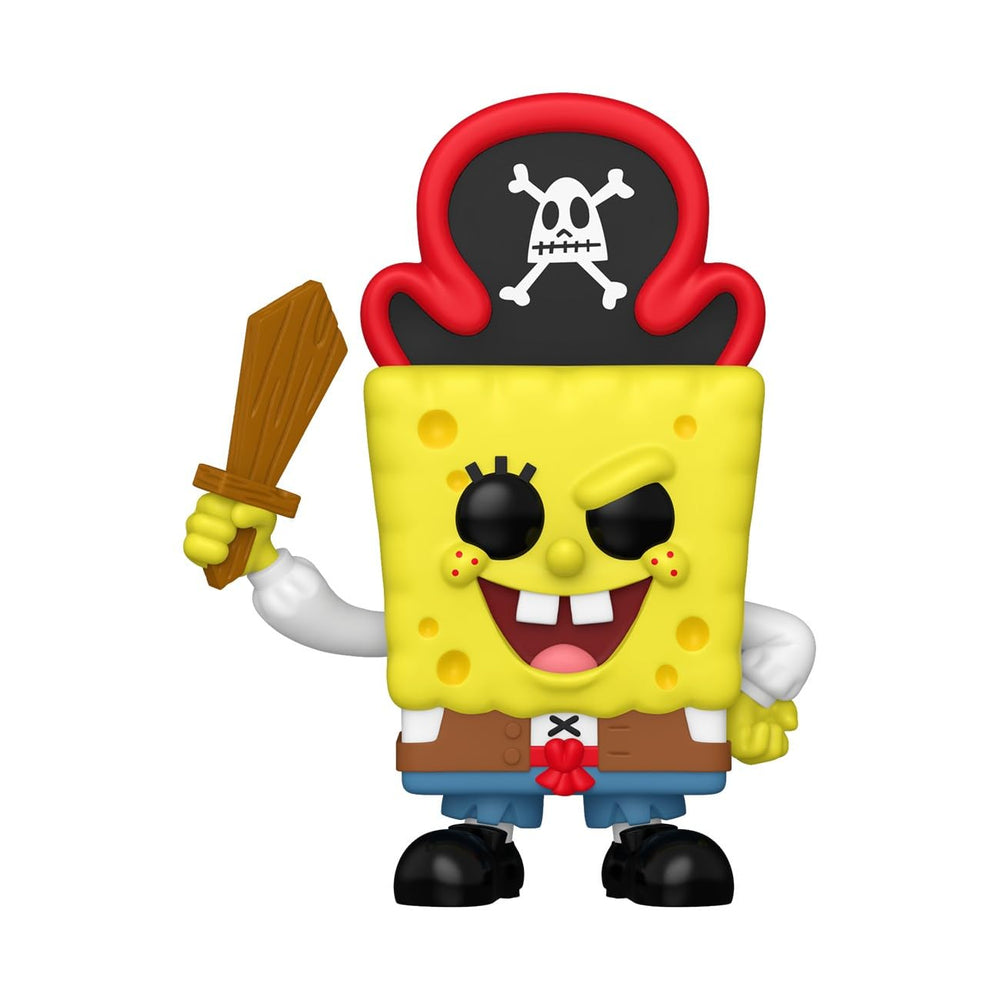 Funko SpongeBob Movie figurine side view, perfect for gift ideas and shelf display.