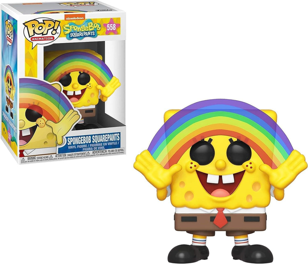 Close-up of SpongeBob Rainbow with window box, perfect for new collection.