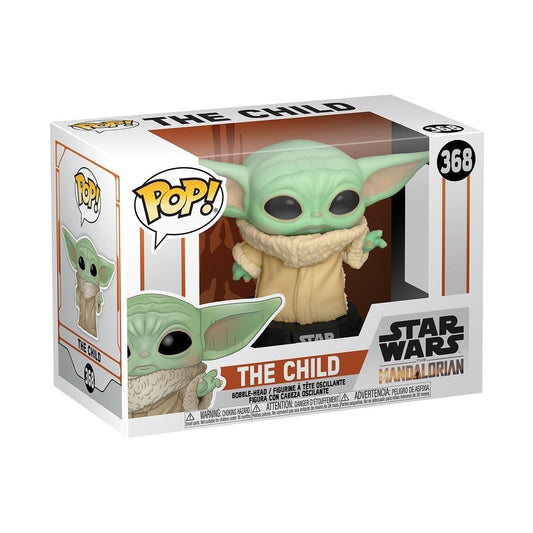 Funko Pop! The Child bobblehead front view, ideal for shelf display