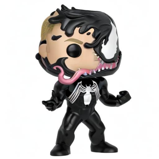 Close-up of Funko Pop Venom Eddie Brock showing premium vinyl detail