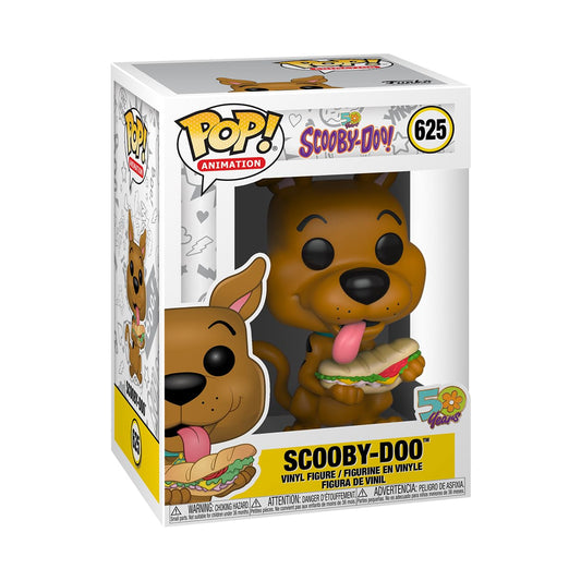 Funko Scooby Doo with Sandwich vinyl figure for display-worthy shelves.