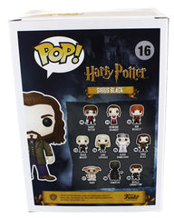Funko Sirius Black figure in packaging box ideal for gifting and collection.