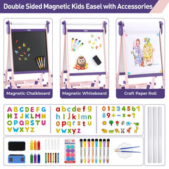 FUNLIO Foldable design enables easy storage after art time.