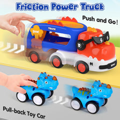 FunMission 180-degree rotating dinosaur truck enables versatile play scenes
