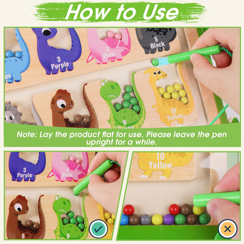 FunMission magnetic pen slot and secure fastenings for tidy play