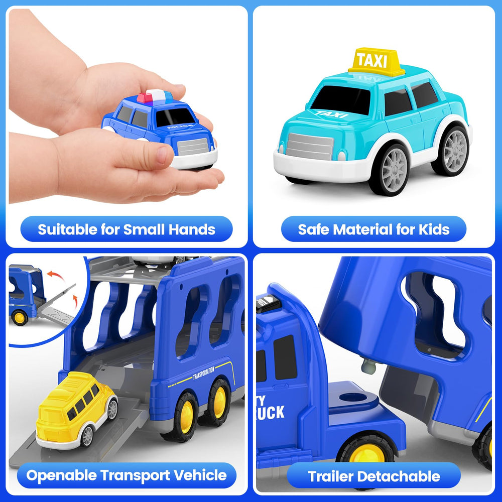 FunMission taxi car toy fuels imaginative rides and quick scenarios