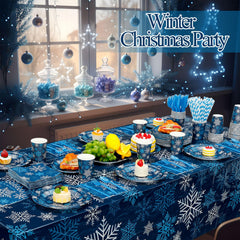 Funnymoom snowflake cups – sturdy for hot or cold drinks during winter.