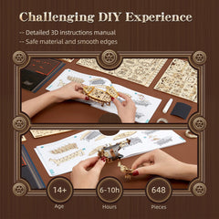 FUNPOLA assembly parts image helps plan steps for satisfying DIY building