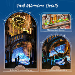FUNPOLA Venice Night Starlit intricate arches and balconies showcase craftsmanship