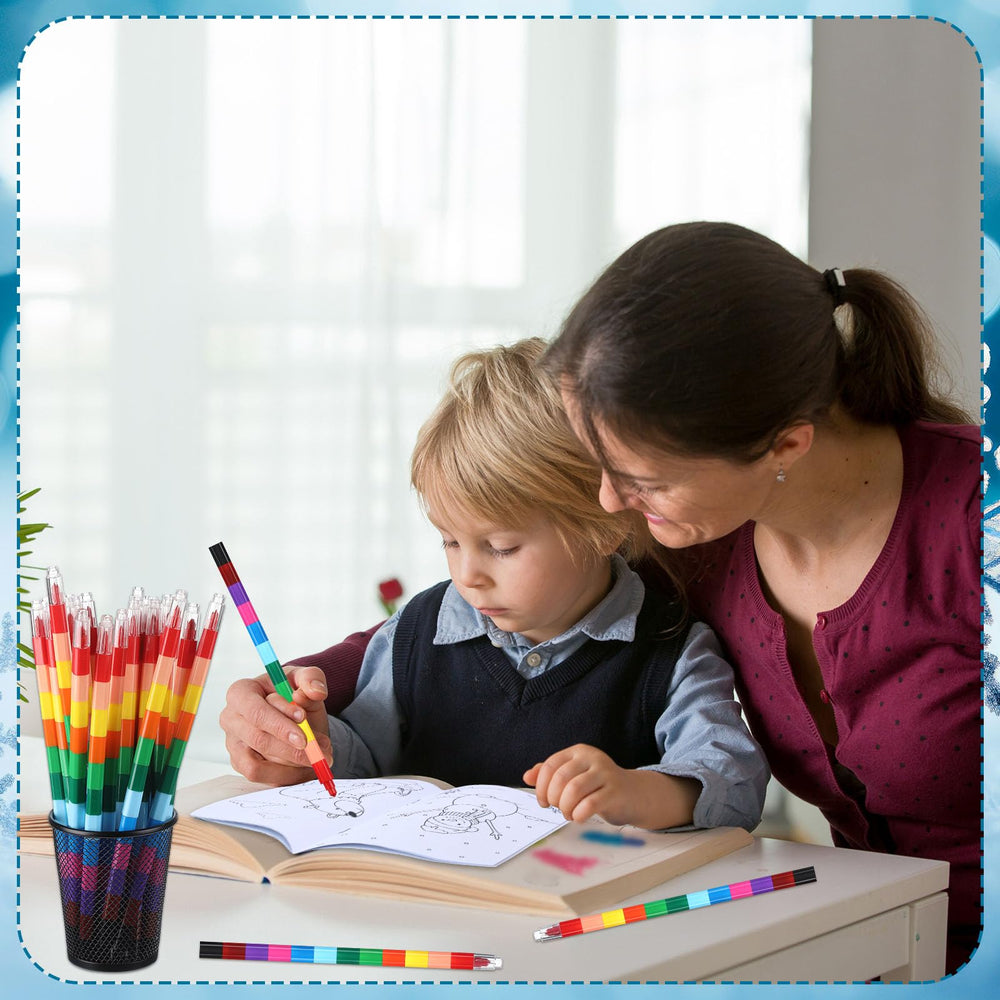 Funrous kids coloring on the go setup in a backpack-friendly package.