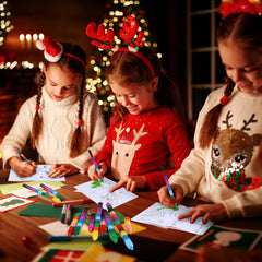 Funrous portable coloring kit keeps kids entertained anywhere with compact design.